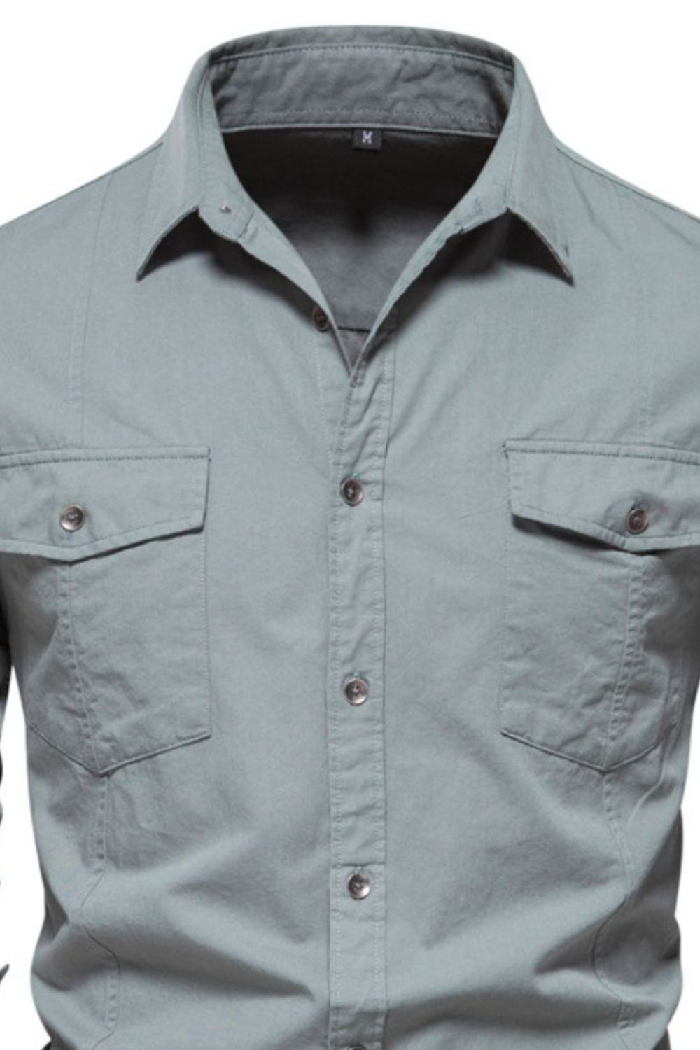Classic Men's Button Down Collared Neck Shirt - Timeless Style.