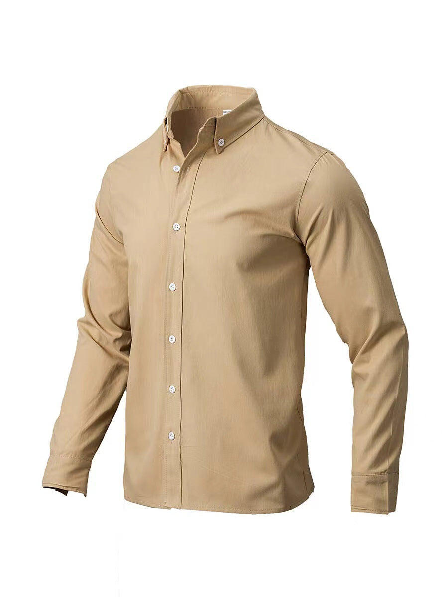 Collared Neck Button Down Shirt.