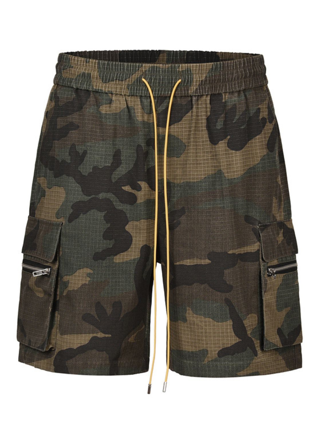 Men's Tactical Drawstring Camouflage Shorts - Outdoor Style.