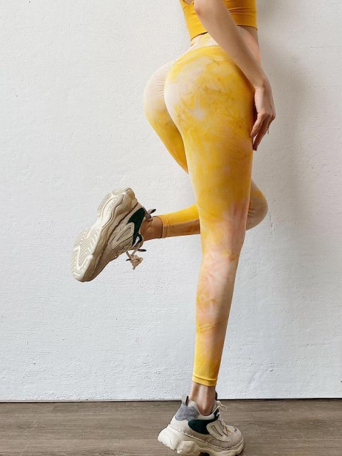 Tie-Dye High Waist Active Leggings.