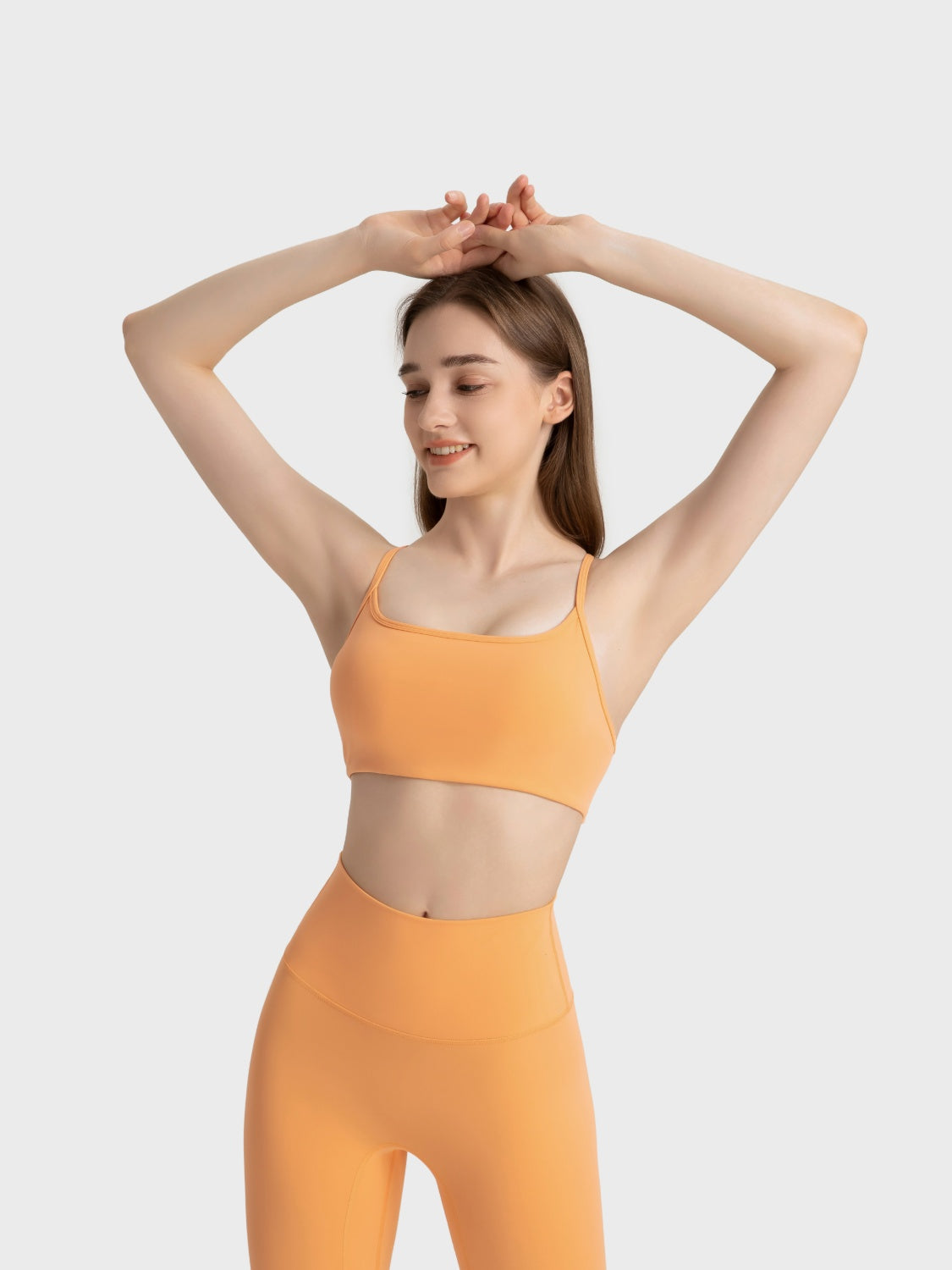 Crisscross Back Active Cami with Detachable Chest Pads - Workout & Yoga Top.