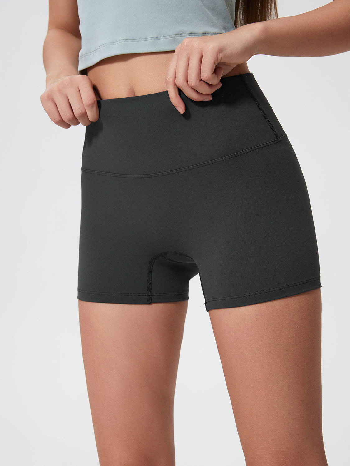 Millennia - High Waist Active Shorts.