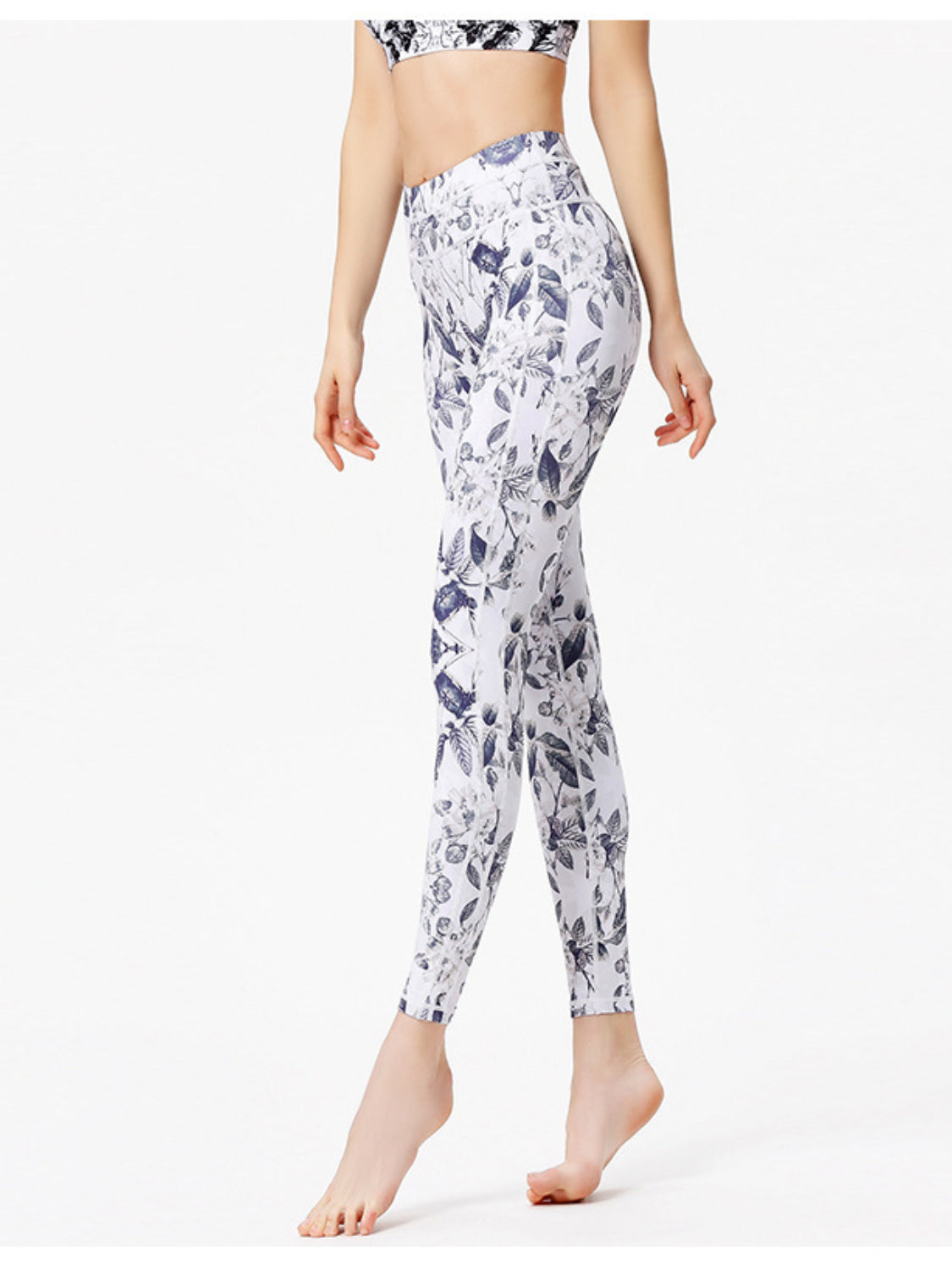 Printed Active High Waist Leggings.