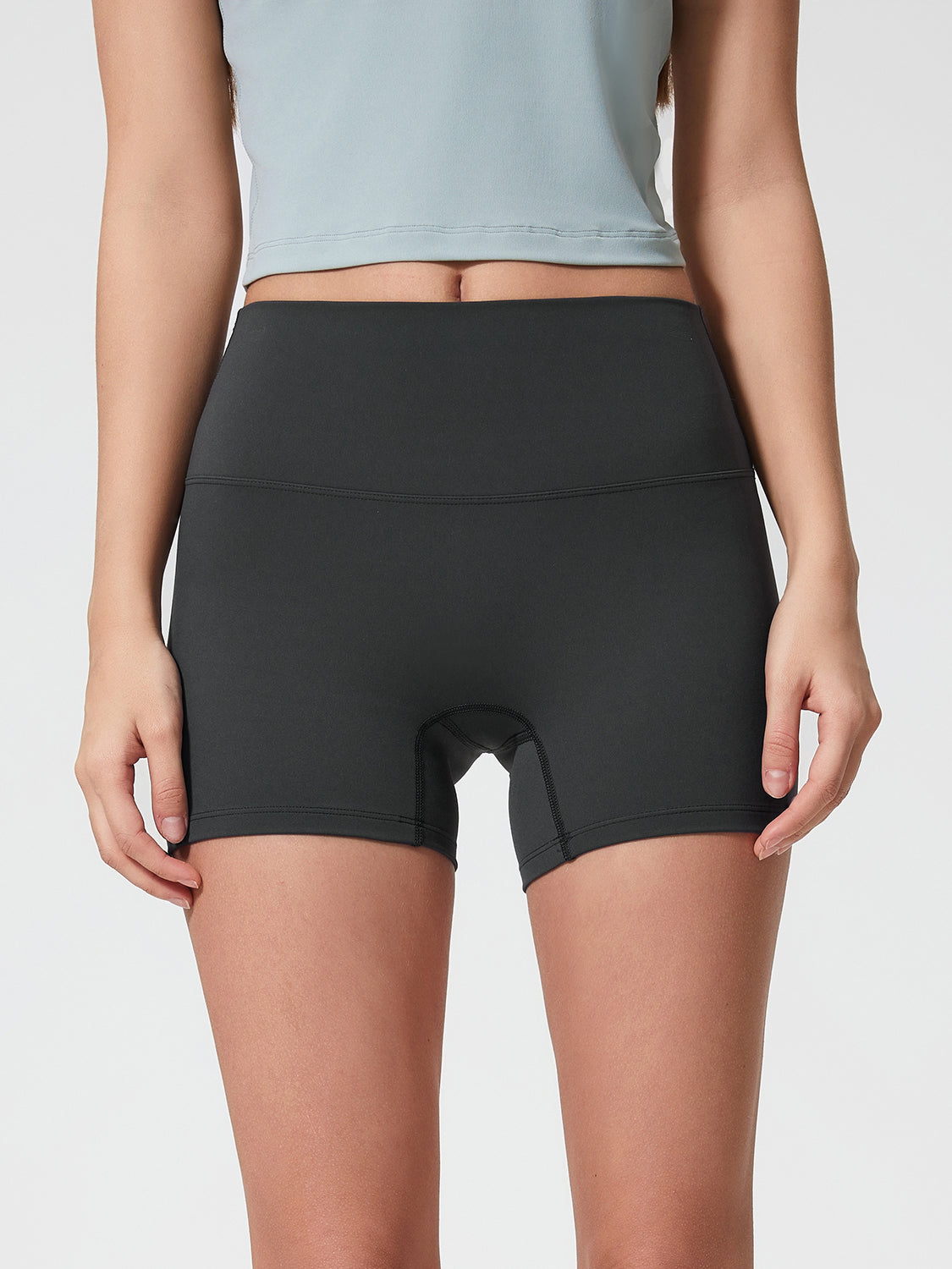 Millennia - High Waist Active Shorts.