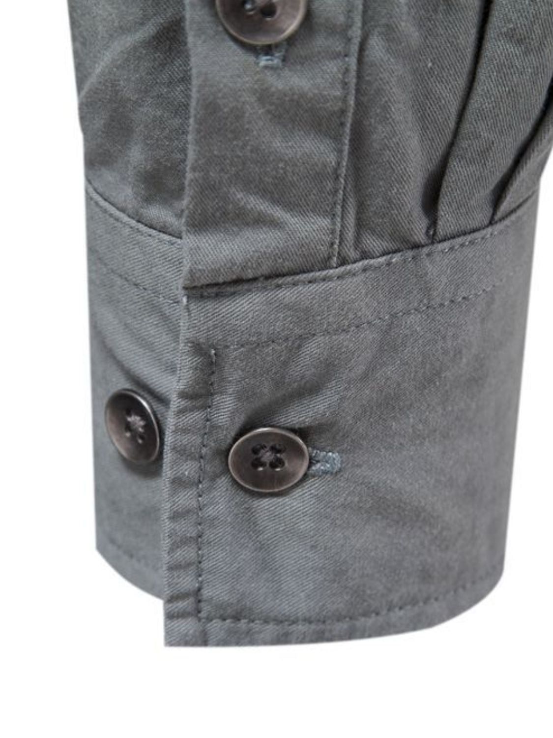 Classic Men's Button Down Collared Neck Shirt - Timeless Style.