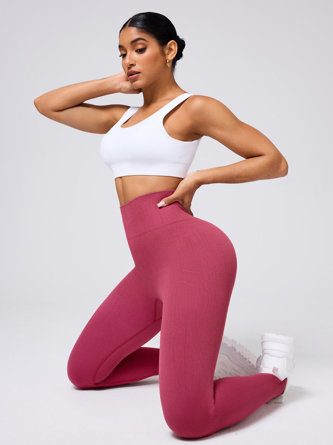 High Waist Stirrup Active Leggings.