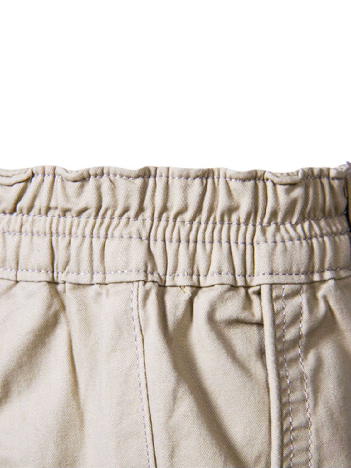 Men's Comfortable Elastic Waist Shorts with Pockets - Casual Essential.