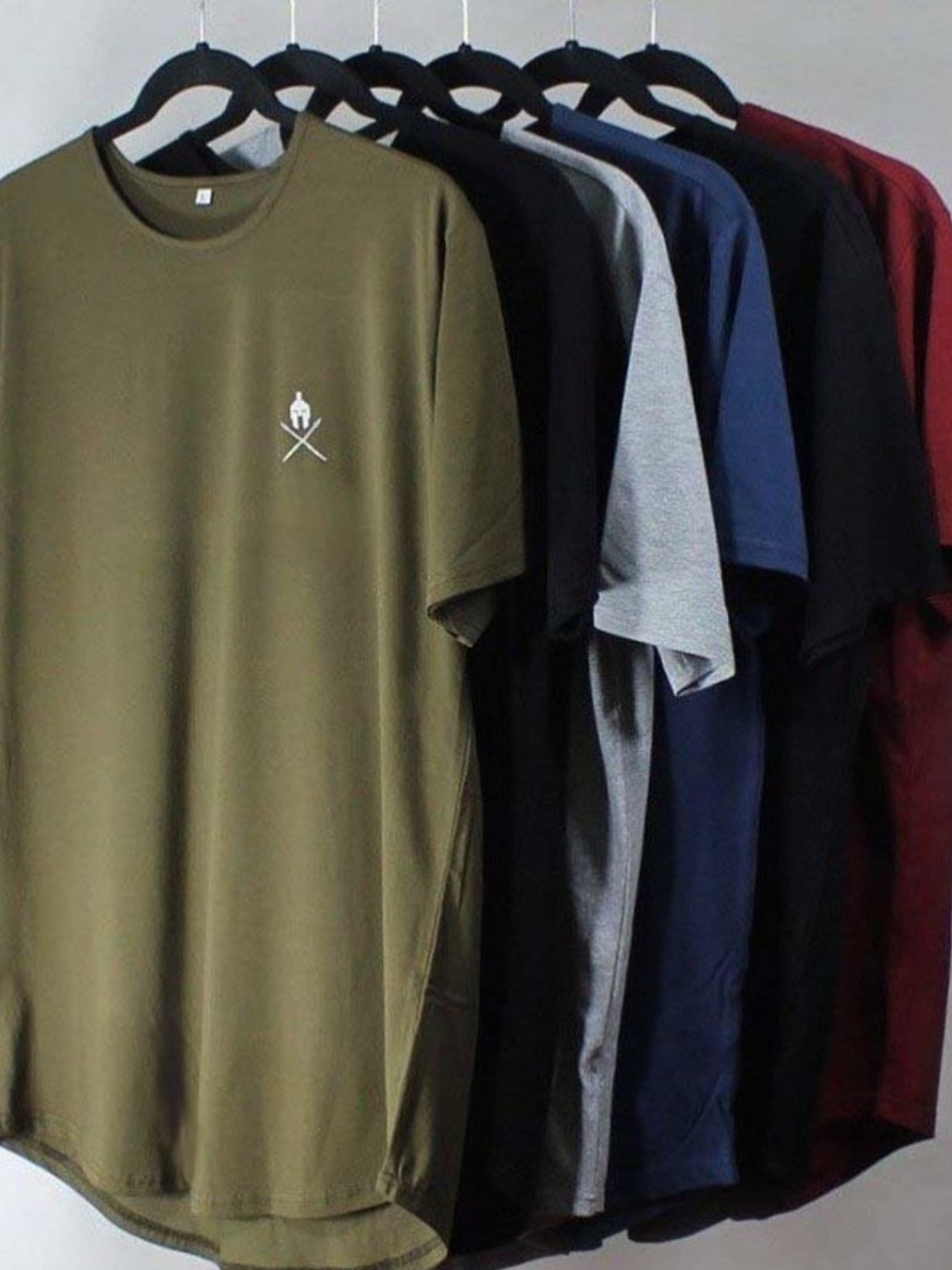 Men's Round Neck Short Sleeve T-Shirt.