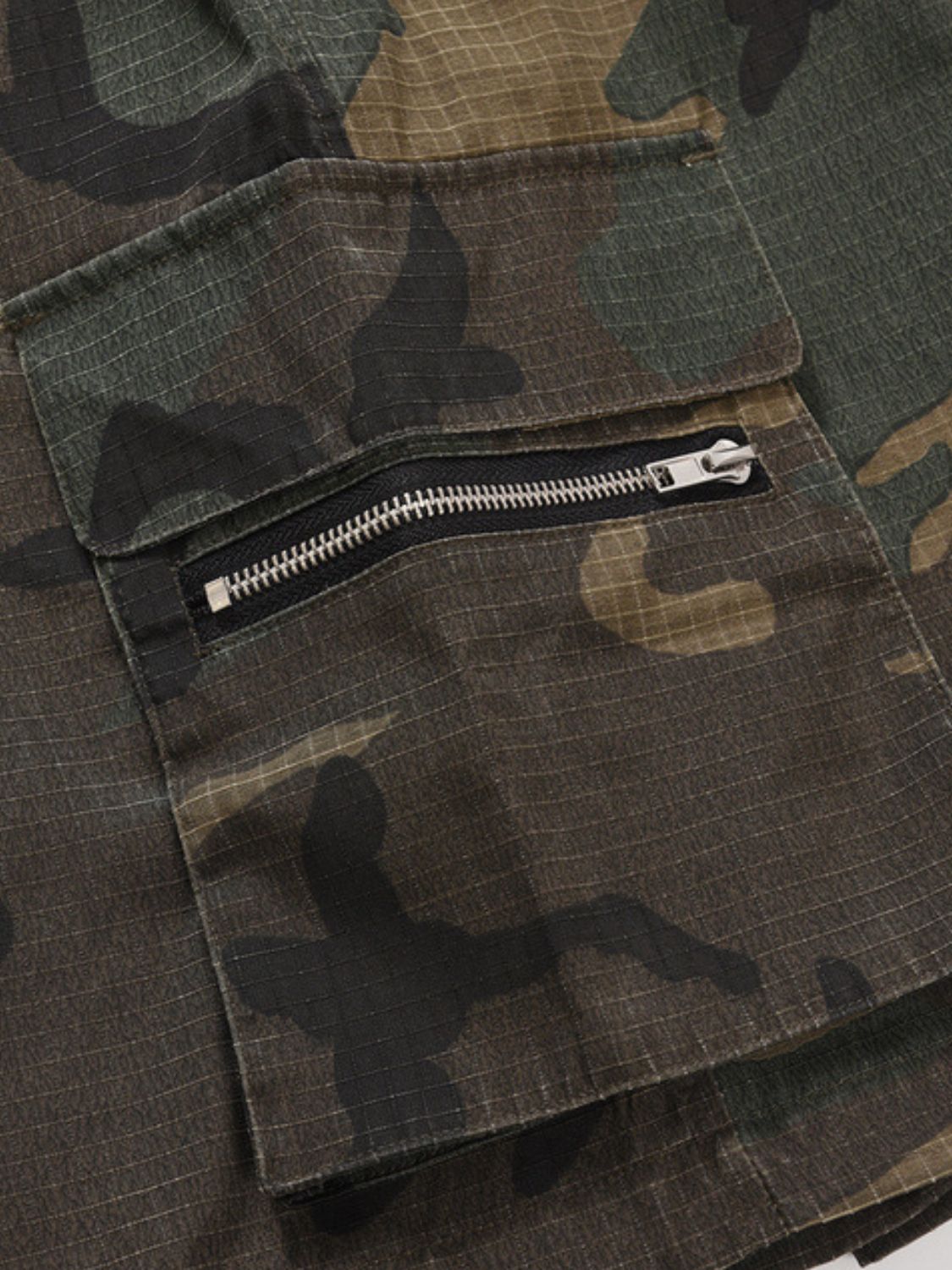 Men's Tactical Drawstring Camouflage Shorts - Outdoor Style.