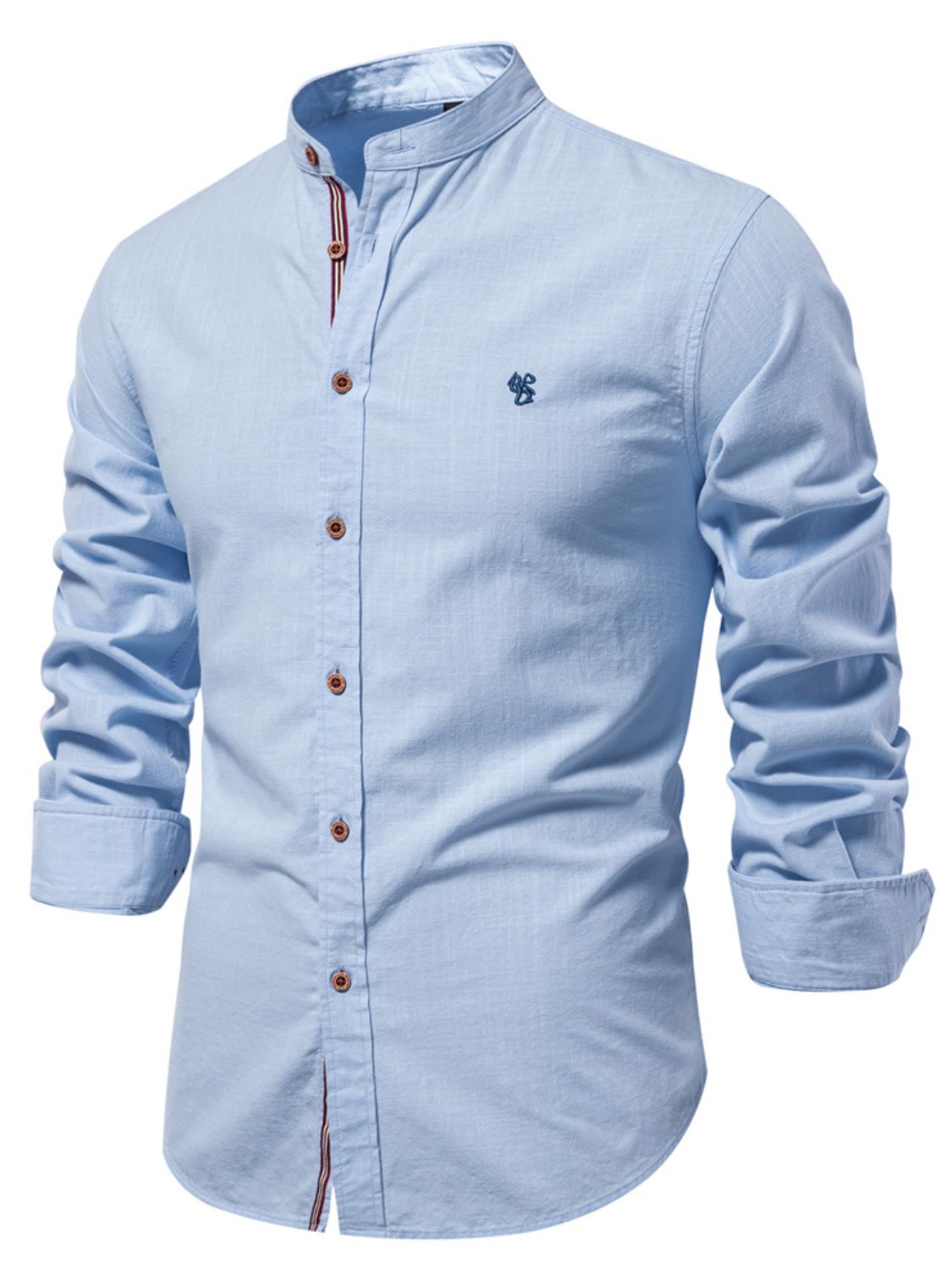 Button Down Embroidered Shirt.