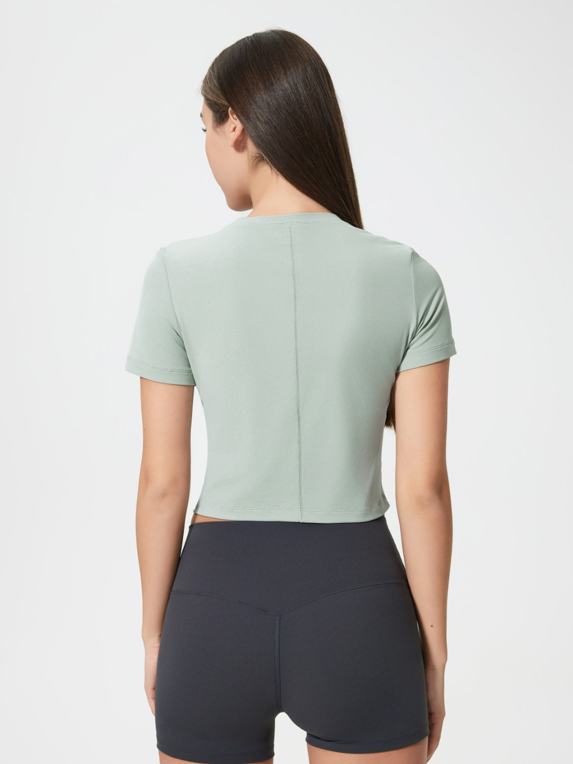 Millennia Round Neck Short Sleeve Active T-Shirt.