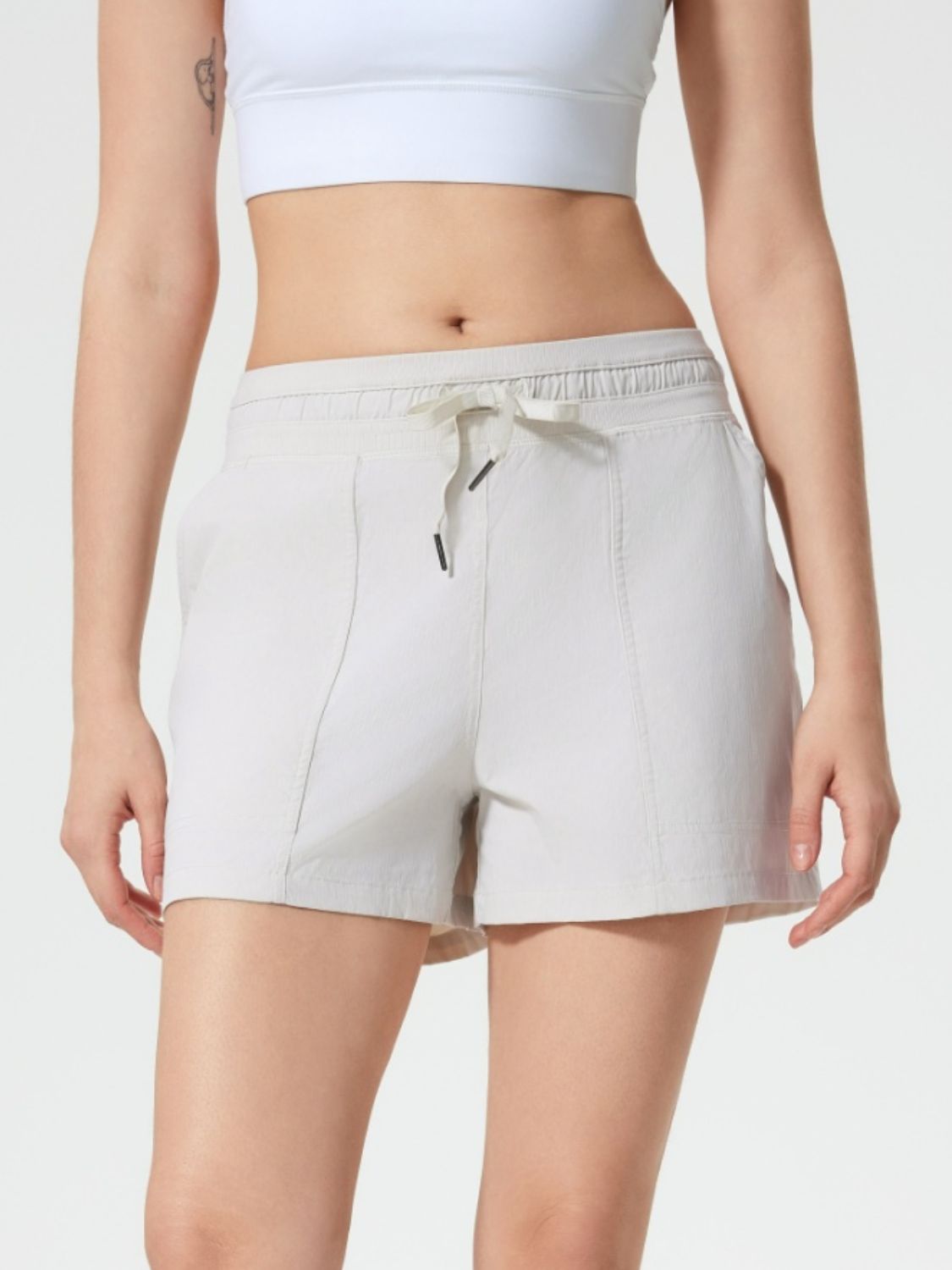 Millennia Drawstring Active Shorts with Pockets.