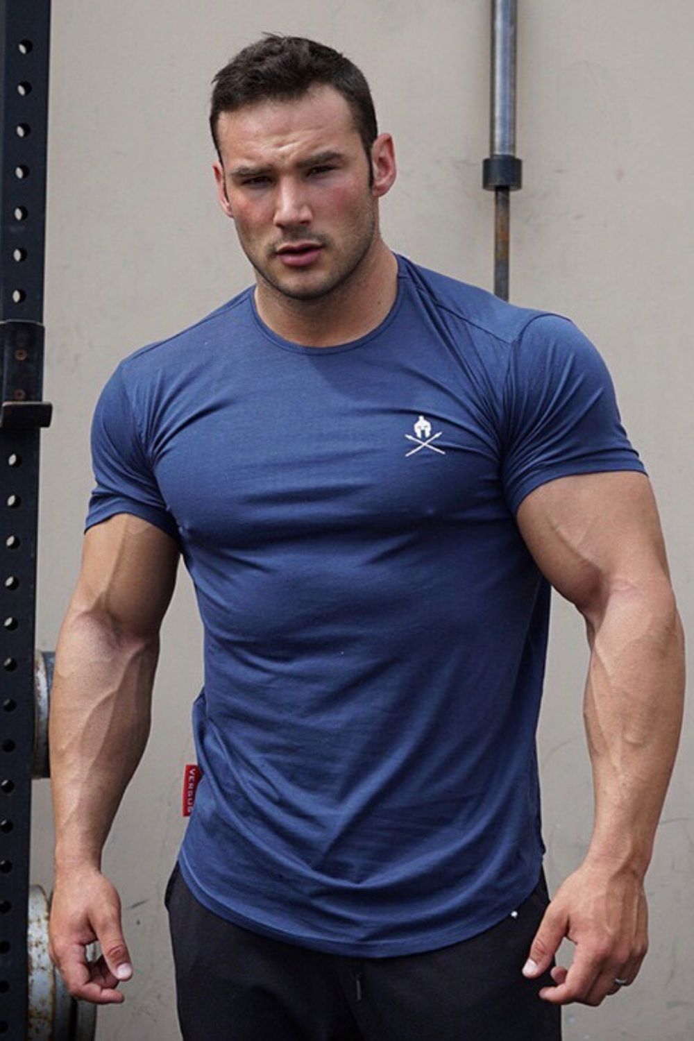 Men's Round Neck Short Sleeve T-Shirt.